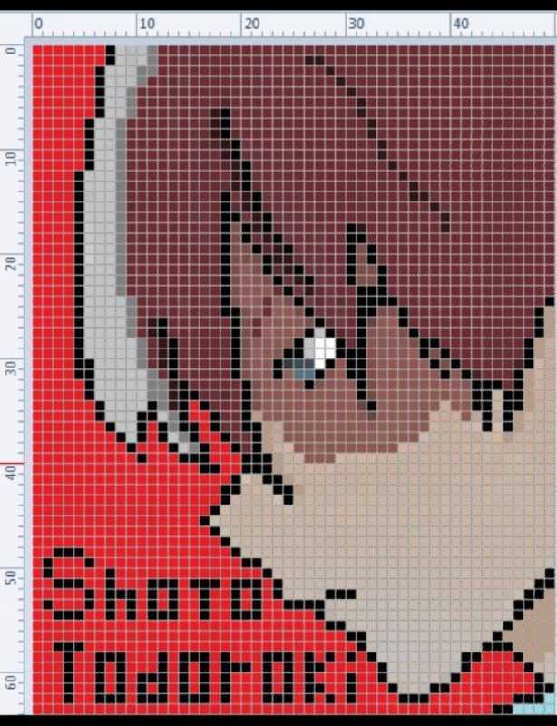 Аниме по клеточкам