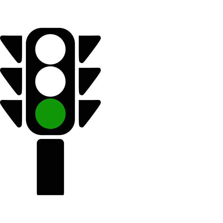 Светофор раскраска