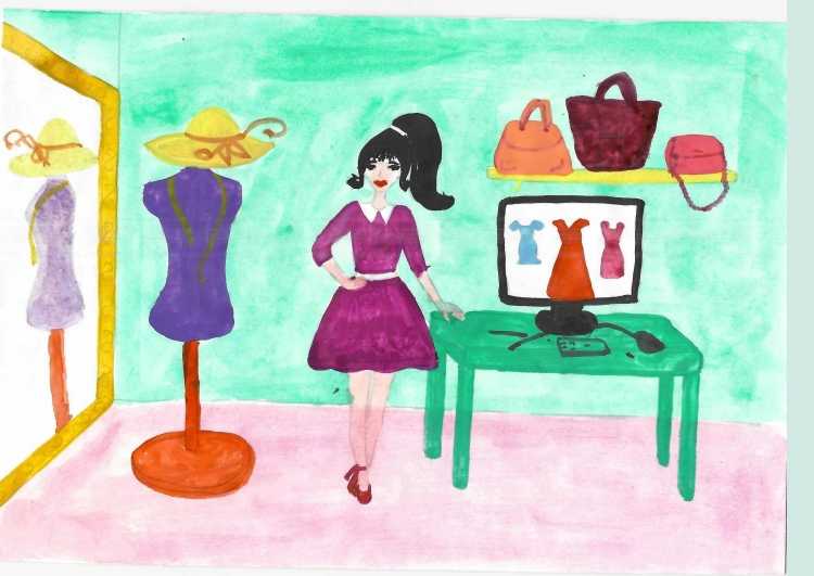 Детский рисунок на тему стоматолога