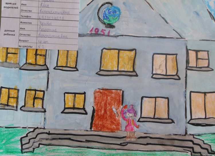 Гимназия будущего рисунки