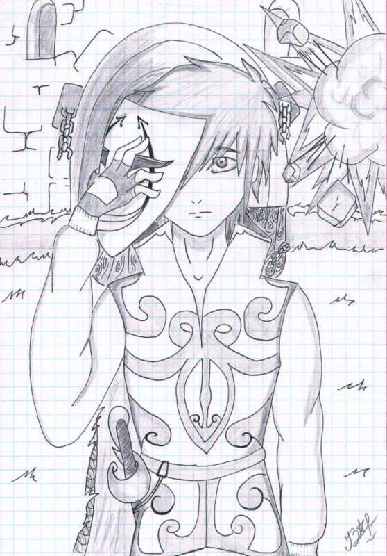 Аниме рисунки карандашом