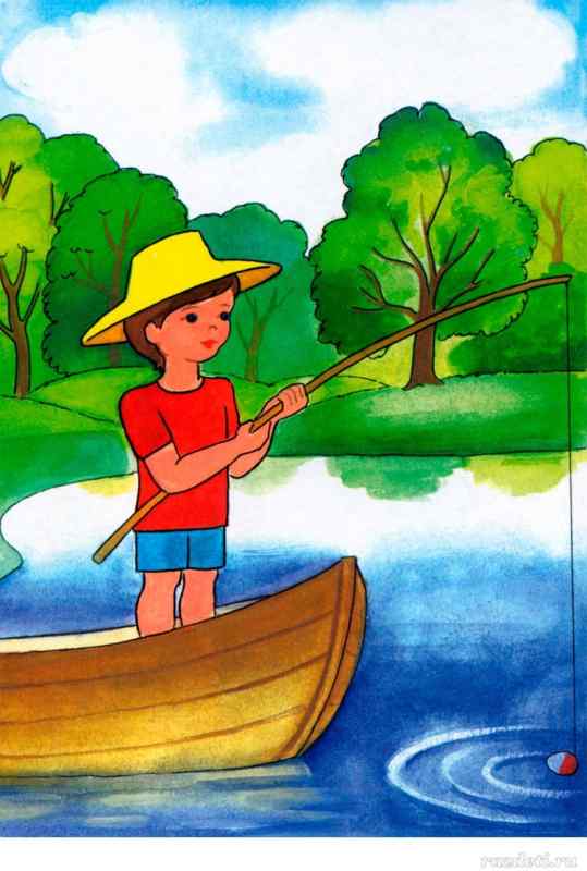 Рисунок лета для детей