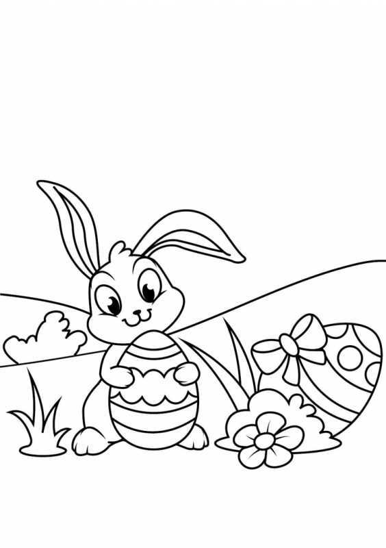 Раскраска Пасха