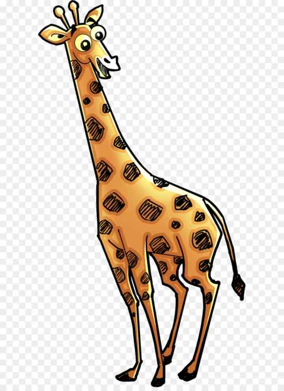 Рисование жирафа с детьми