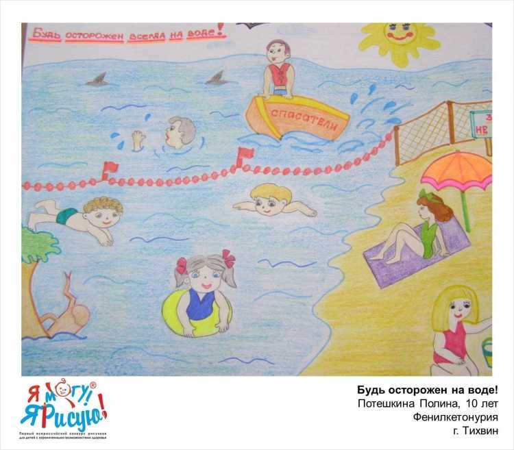 Мои летние каникулы рисунок