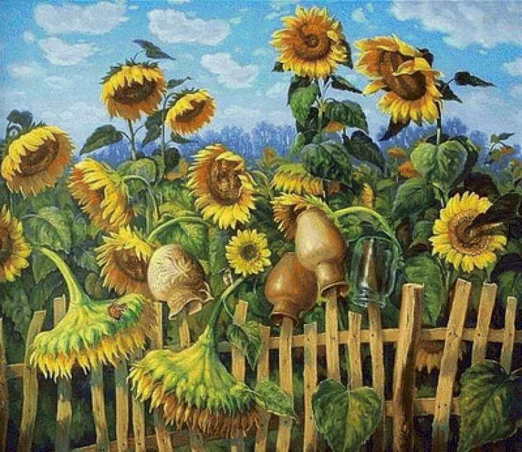 Украинская хата рисунок