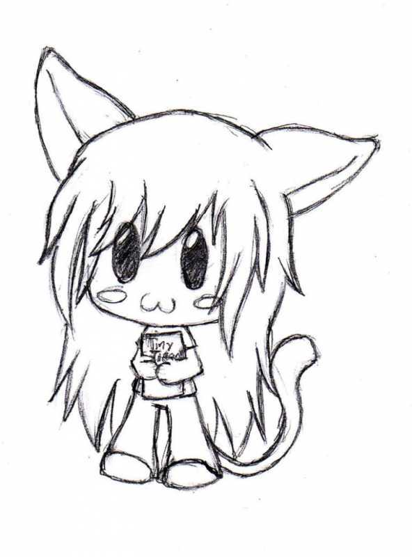 Аниме для срисовки карандашом