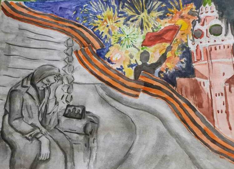 Рисунок ко Дню Победы