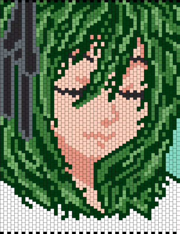 Рисовать по клеточкам аниме