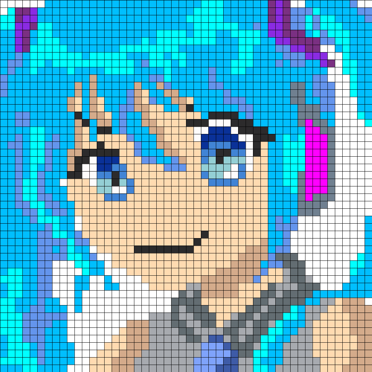 Рисование по клеткам сложные