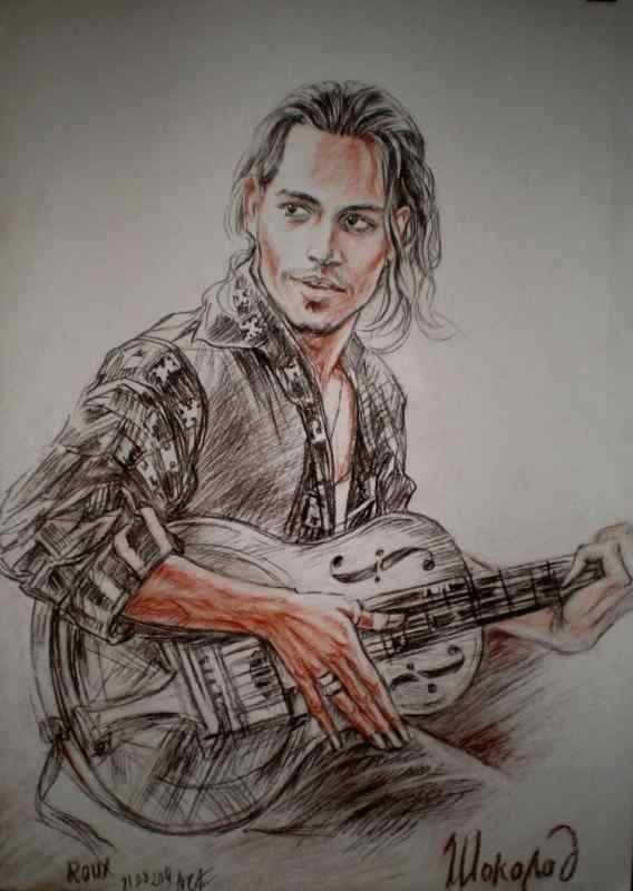 Джонни Депп арты