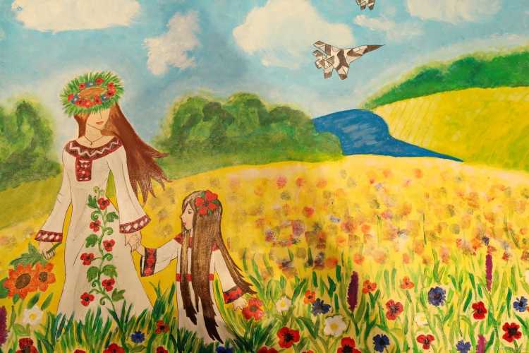 Рисование природа Кубани