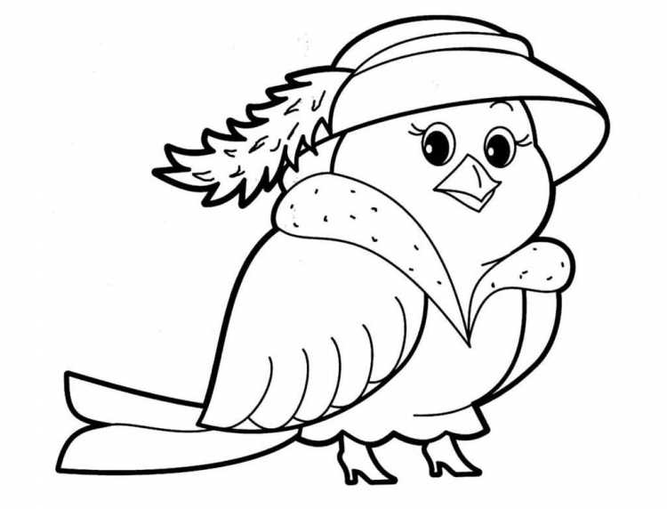 Снегирь рисунок