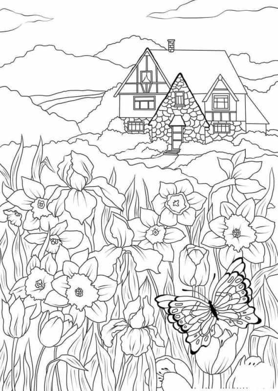 Разукрашки для девочек