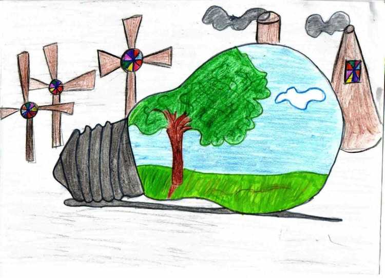 Плакат на тему экология