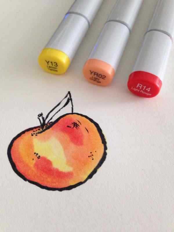 Рисование маркерами для начинающих