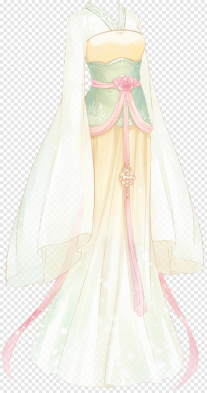 Аниме одежда для девушек Свадебные платья