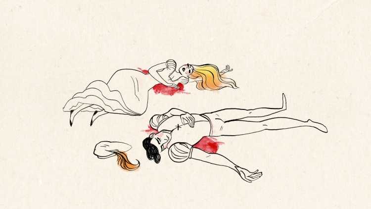 Ромео и Джульетта карикатура