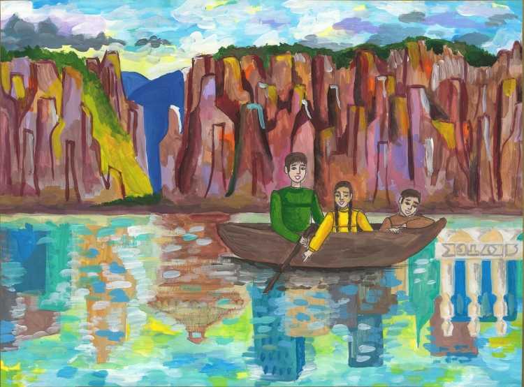 Люблю этот мир рисунок