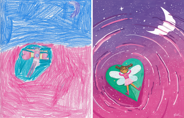 Рисование на воображение