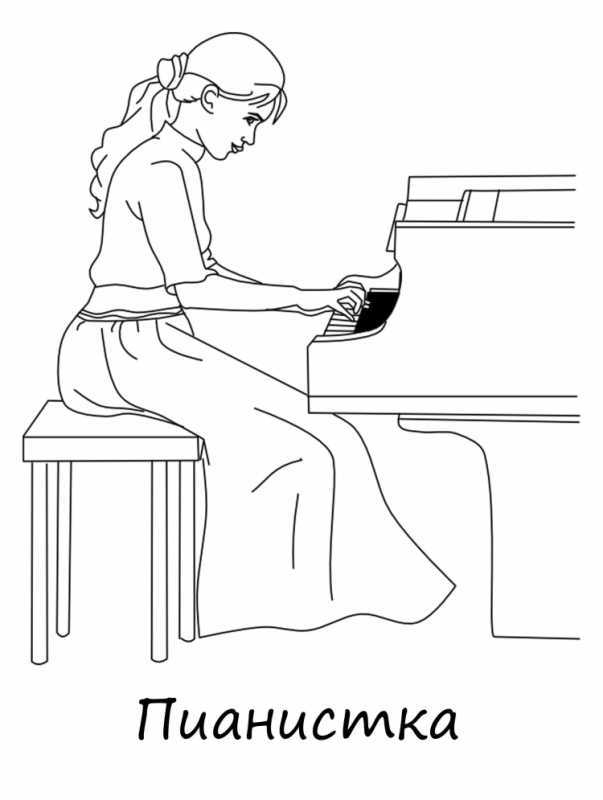 Пожарник раскраска