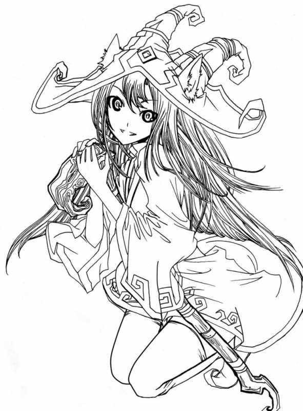 Аниме зарисовки демон