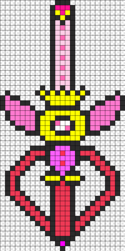 Рисунки по клеточкам в тетради аниме легкие