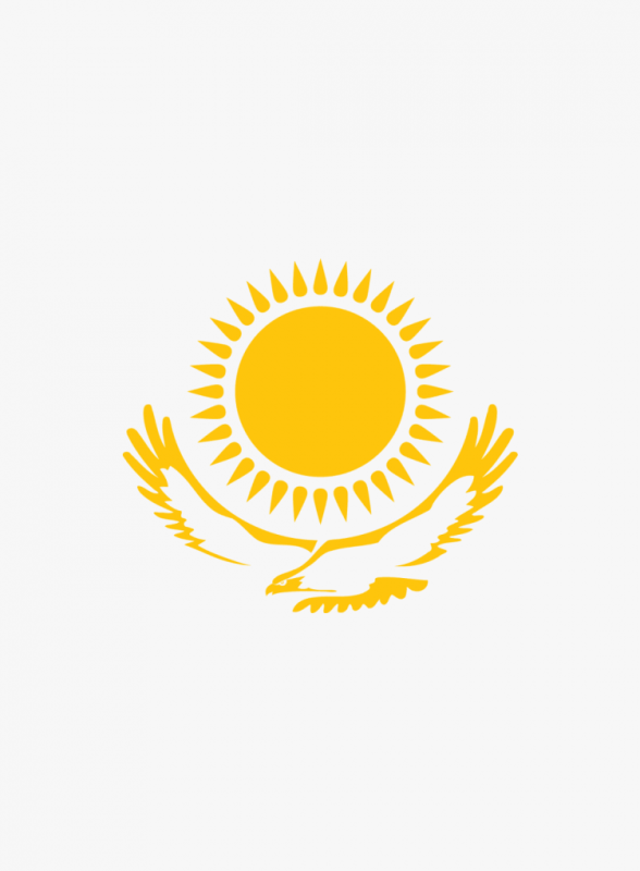 Флаг Казахстана вектор