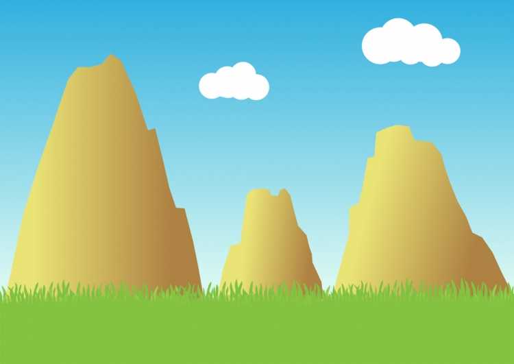 Горы для детей