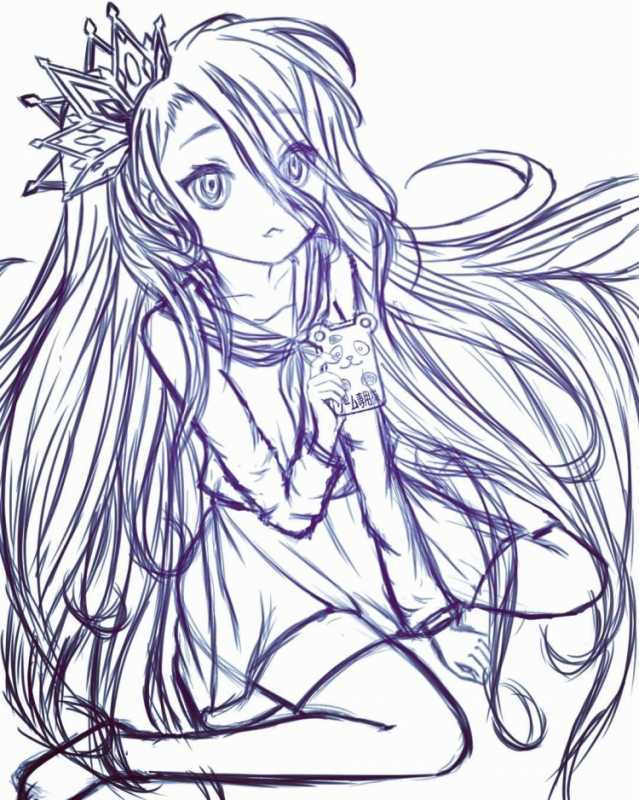 Раскраски аниме