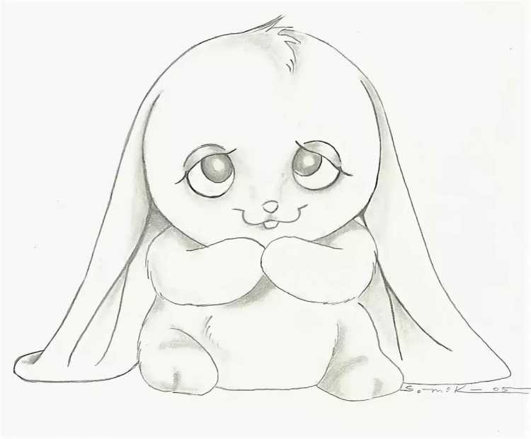 Рисунки длсрисовывания легкие