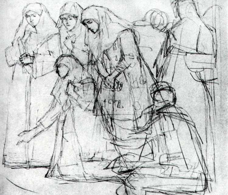 Боярыня Морозова Наброски