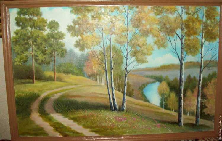 Алмазка пейзаж родные просторы