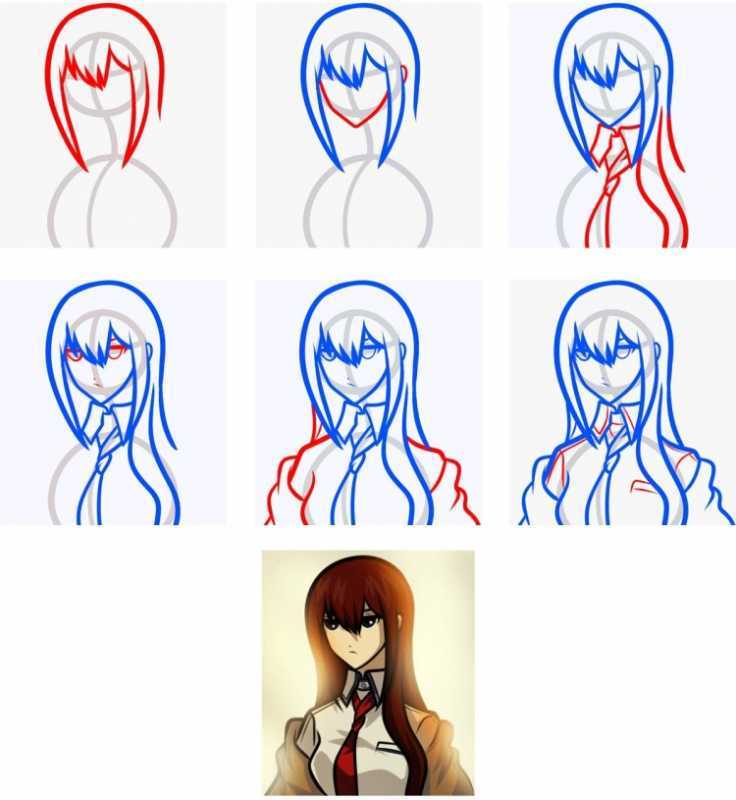 Аниме стиль рисования для начинающих