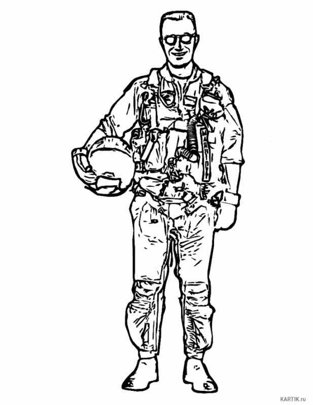 Раскраска защитники Отечества