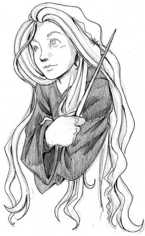 Полумна Лавгуд из Гарри Поттера