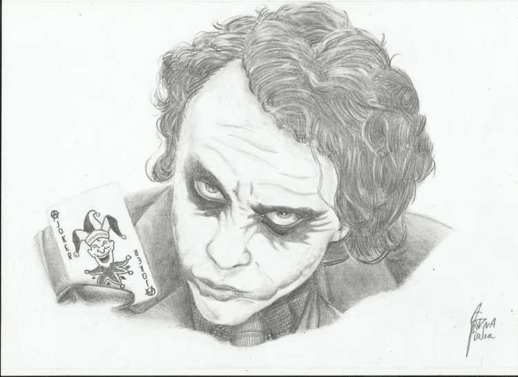 Джокер карандашом