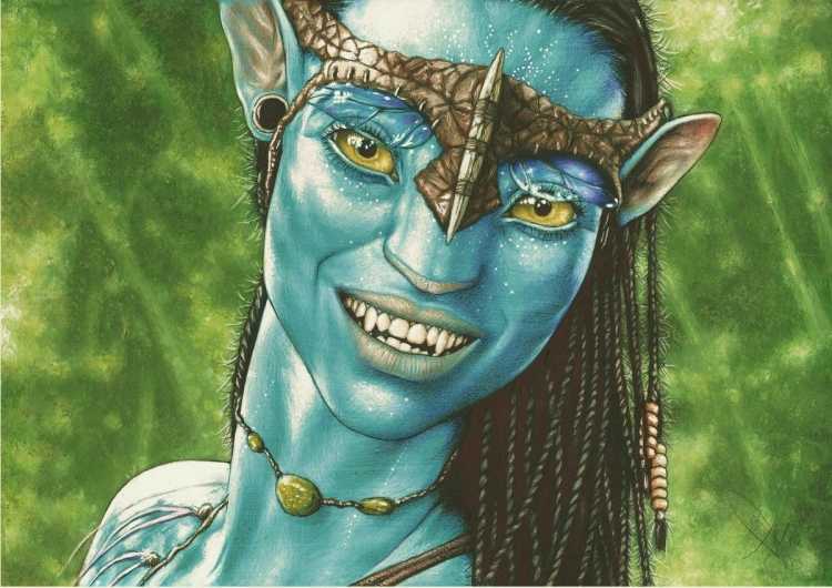 Аватар Нейтири арт