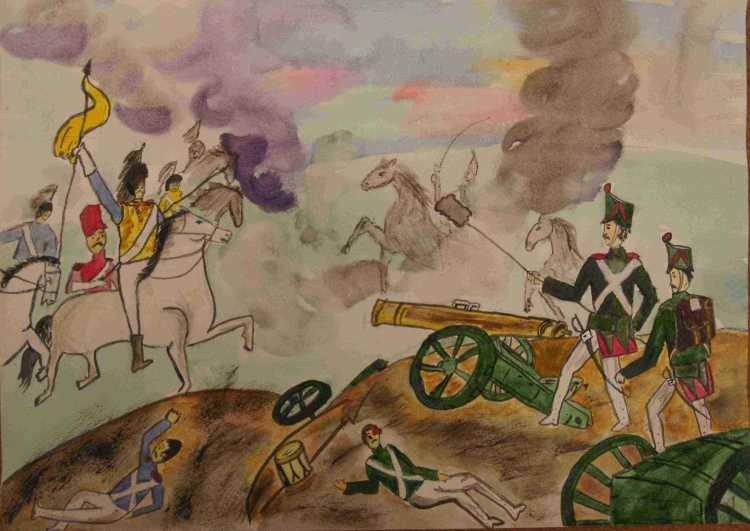 Батальное сражение изо Бородино