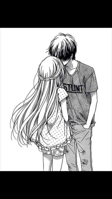 Парень и девушка рисунок