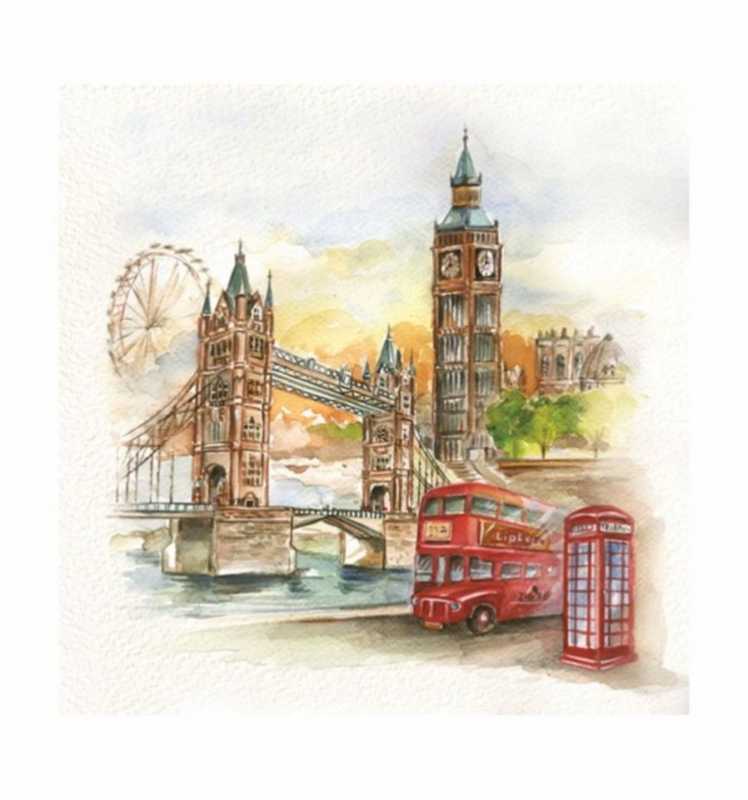 Лондон для скрапбукинга
