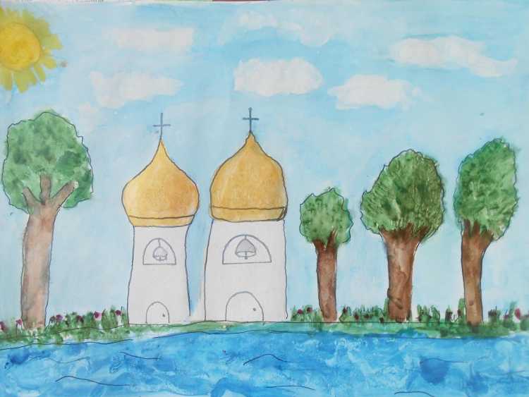 Красота Тамбовского края рисунок