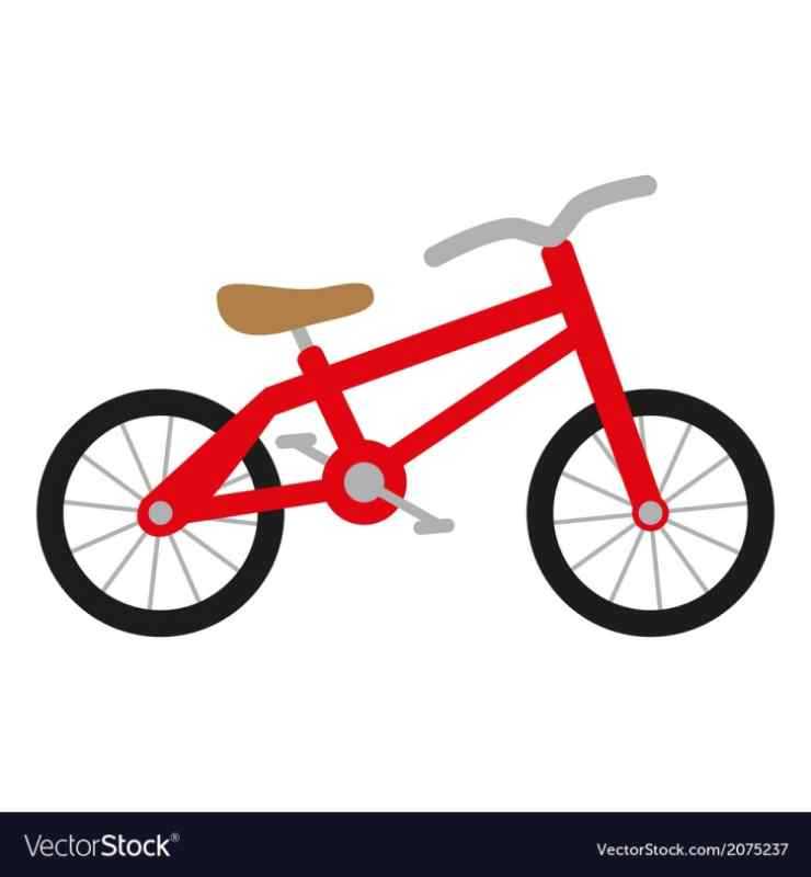 Раскраска трехколесный велосипед