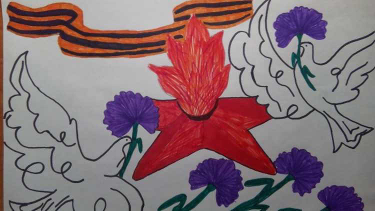 Вечный огонь Вечная память рисунки