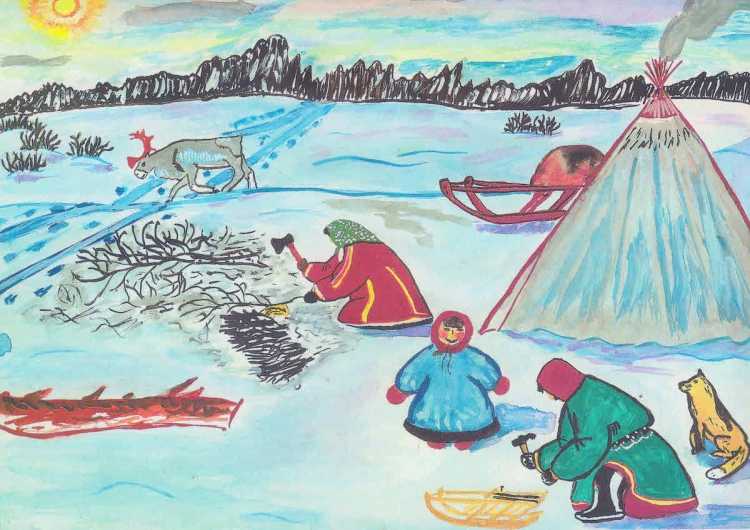 Хантыйские рисунки