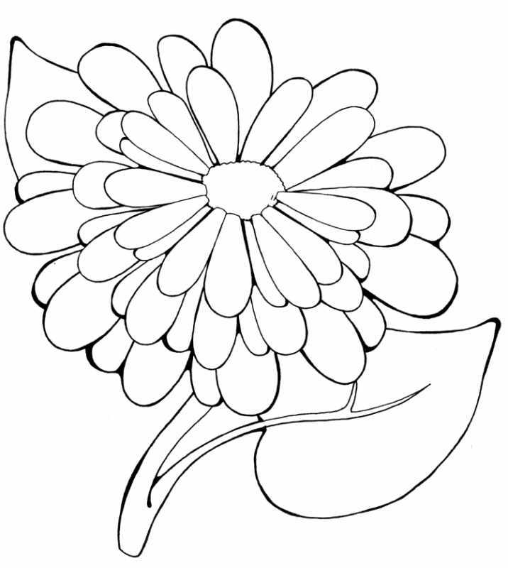 Раскраска фантастические цветы для детей