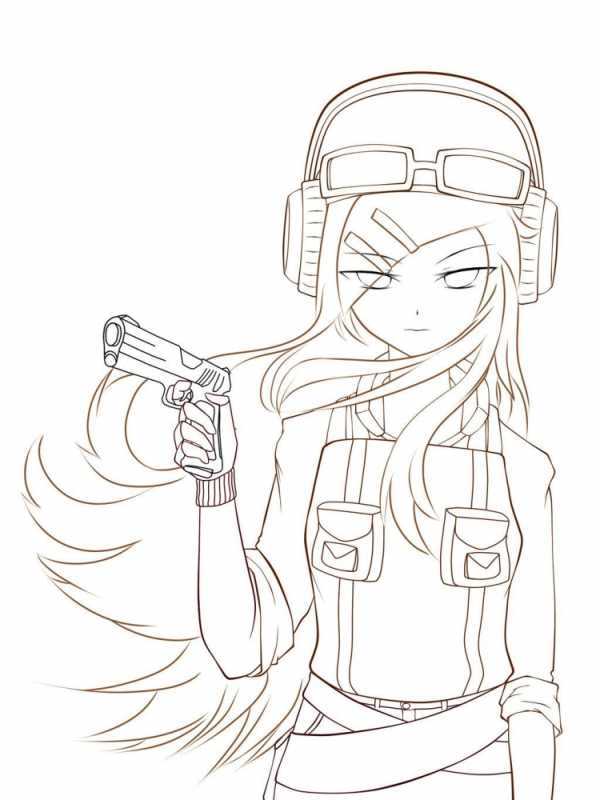 Раскраски аниме