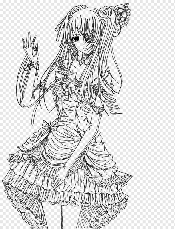 Скетч суккуб аниме