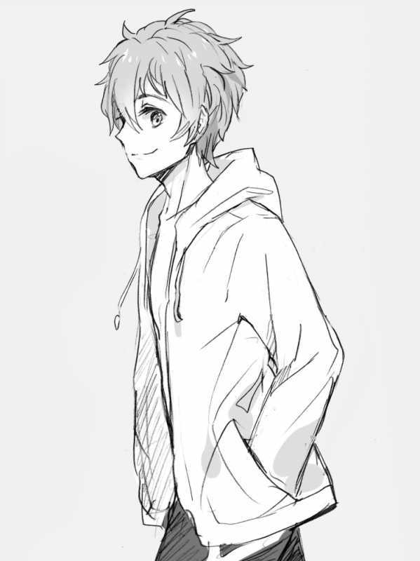 Арты мальчиков для срисовки