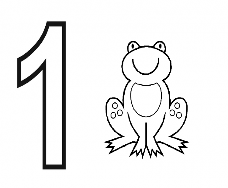 Цифры для раскрашивания